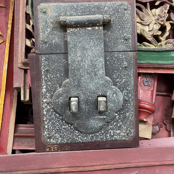 火***红香榧木老木雕花板老木雕花板