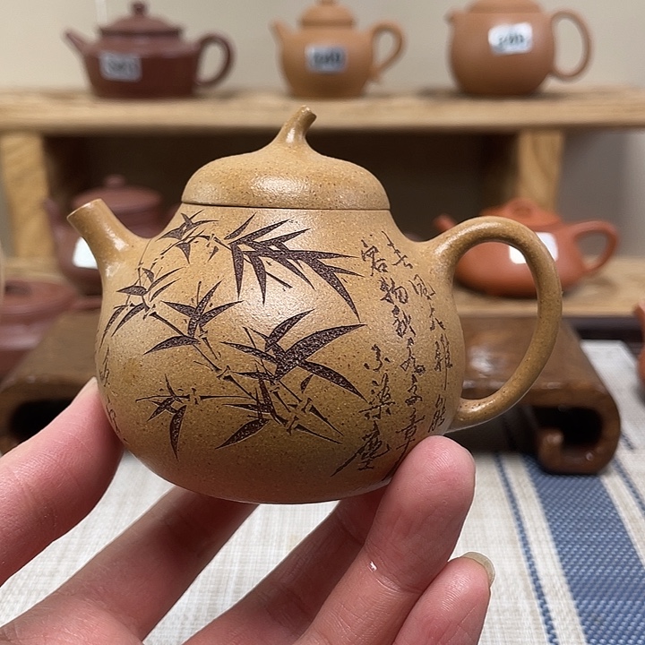 紫砂茶壶河**饿原矿手工紫砂壶