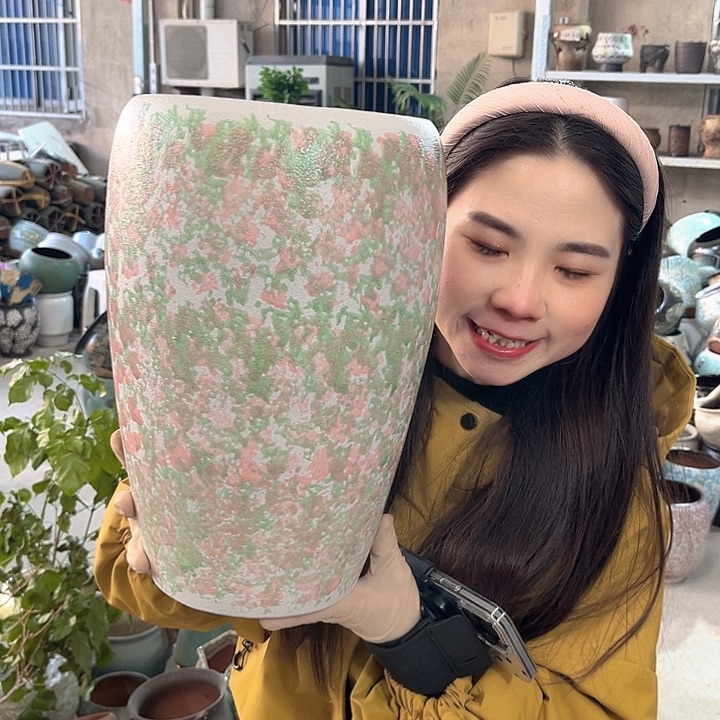 正品口20高33花盆……