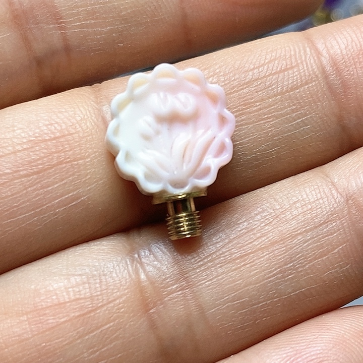 未镶嵌珠宝半成品水晶樱*?水晶