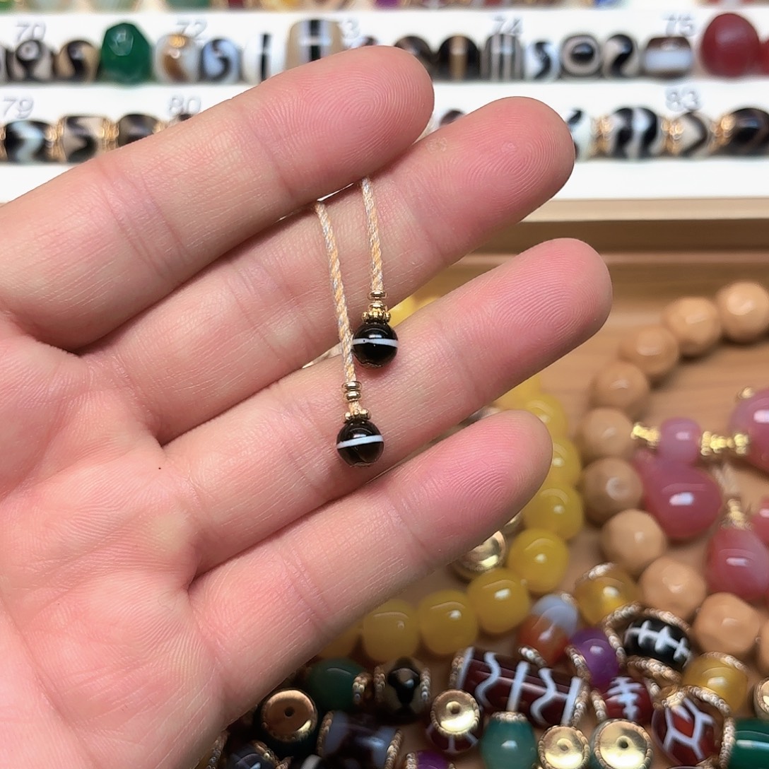 玛瑙/玉髓未镶嵌隔珠