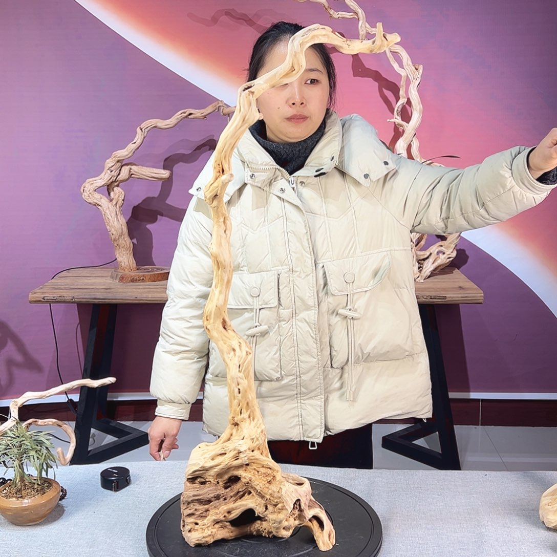 顺***炜木天然杜鹃根根艺摆件