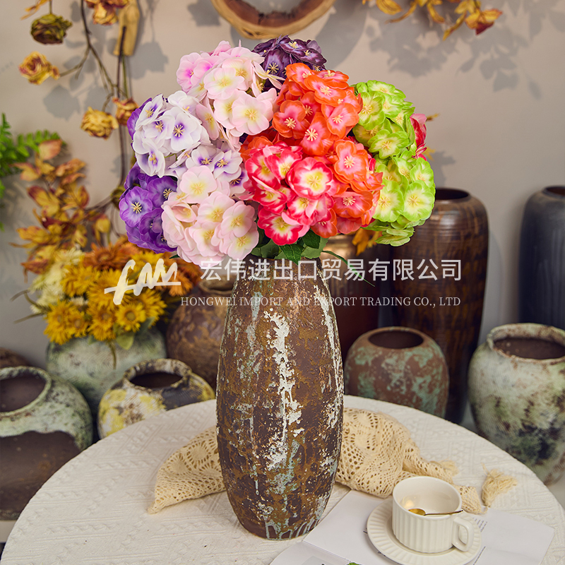 （10枝）63头3叉迎财花3D婚庆布展家居仿真绿植摆件假花仿真花JFY24