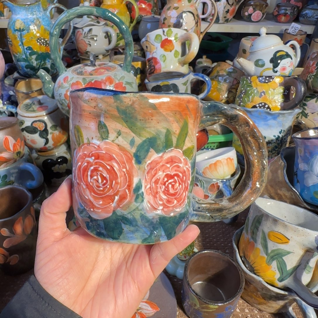 景德镇釉下彩微瑕37