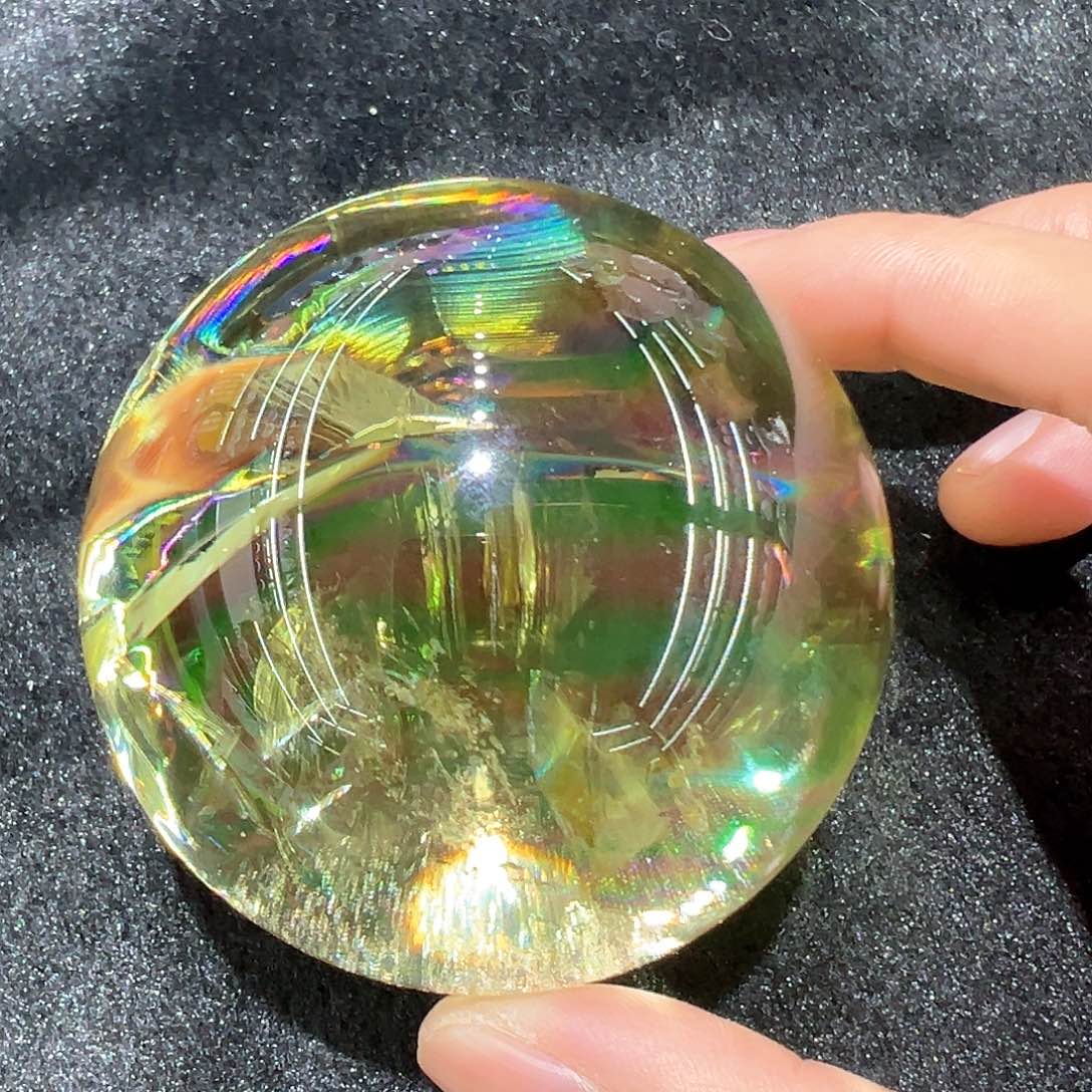 水晶水晶球摆件未镶嵌