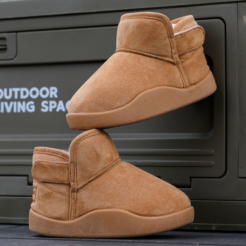 儿童雪地靴2025冬季新款保暖女童棉靴子冬鞋男童棉鞋小孩加绒短靴