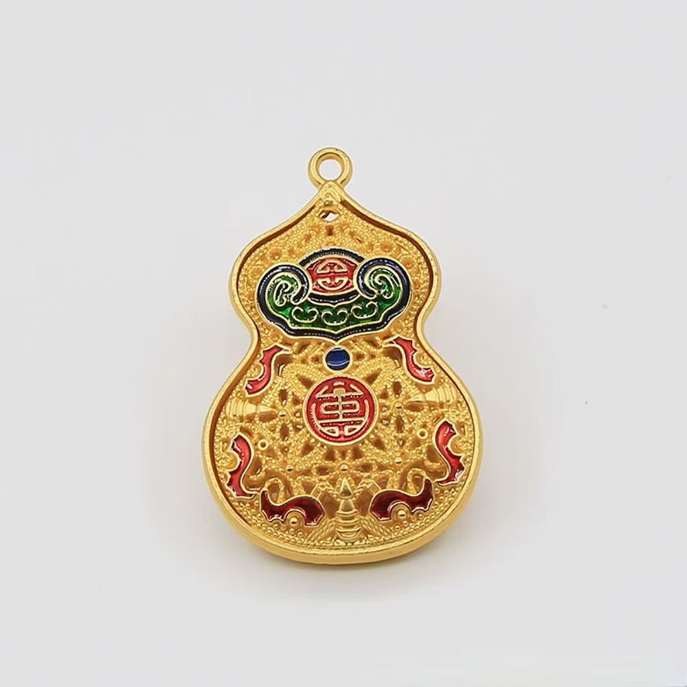 【天启甄选】 复古葫芦福禄吊坠时尚经典款单吊坠不带链条（G08）