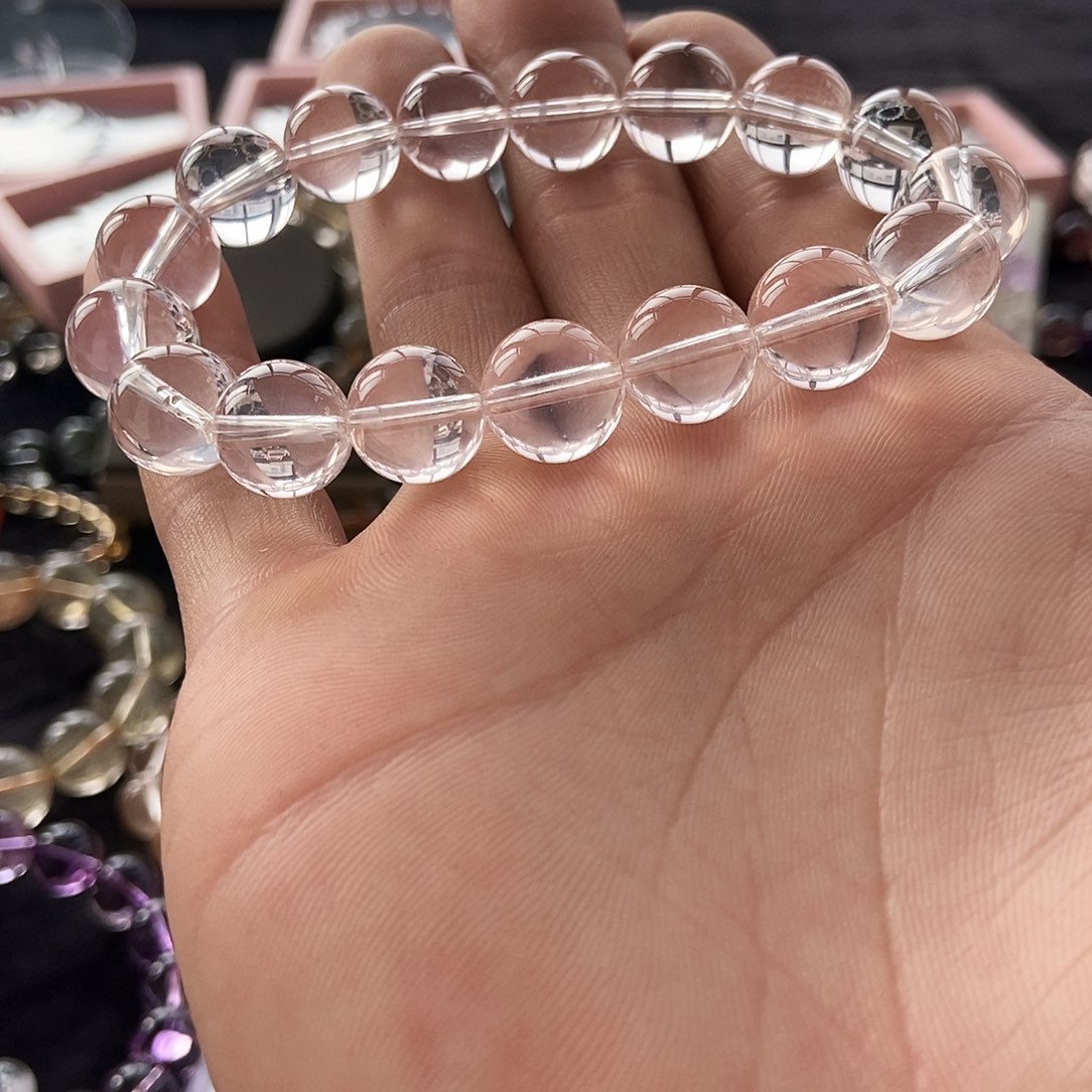 水晶手链未镶嵌金*多默认微瑕