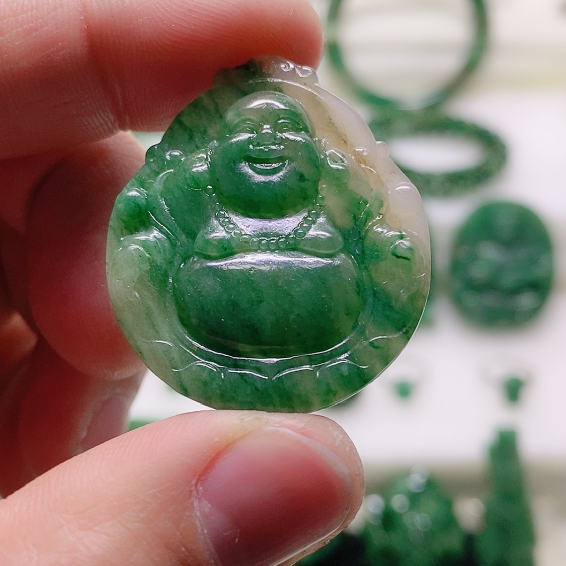 【闪购商品】独山玉挂件未镶嵌