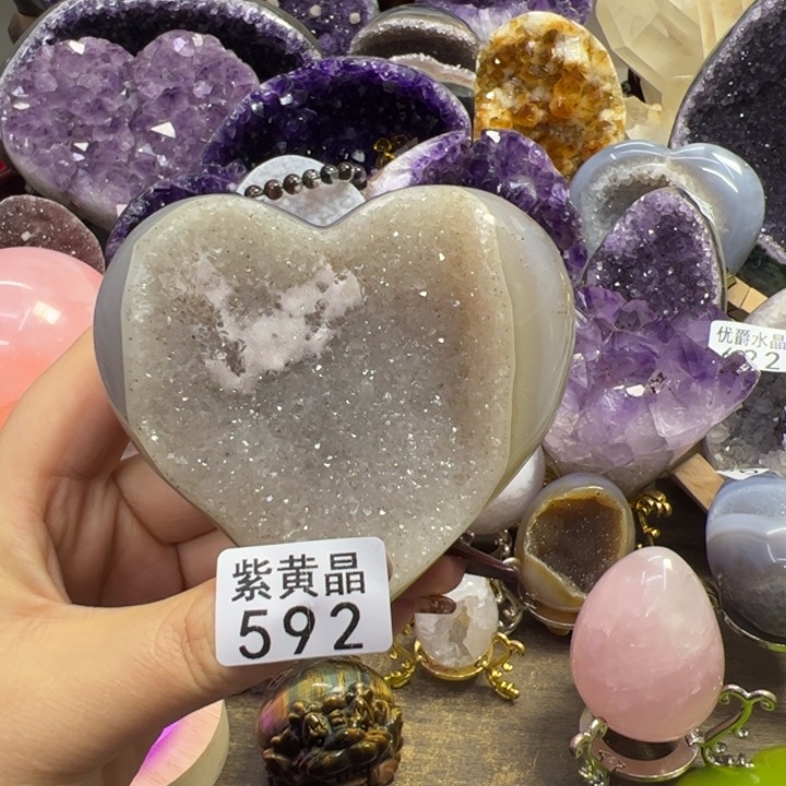未镶嵌大型摆件（非配饰）紫晶592