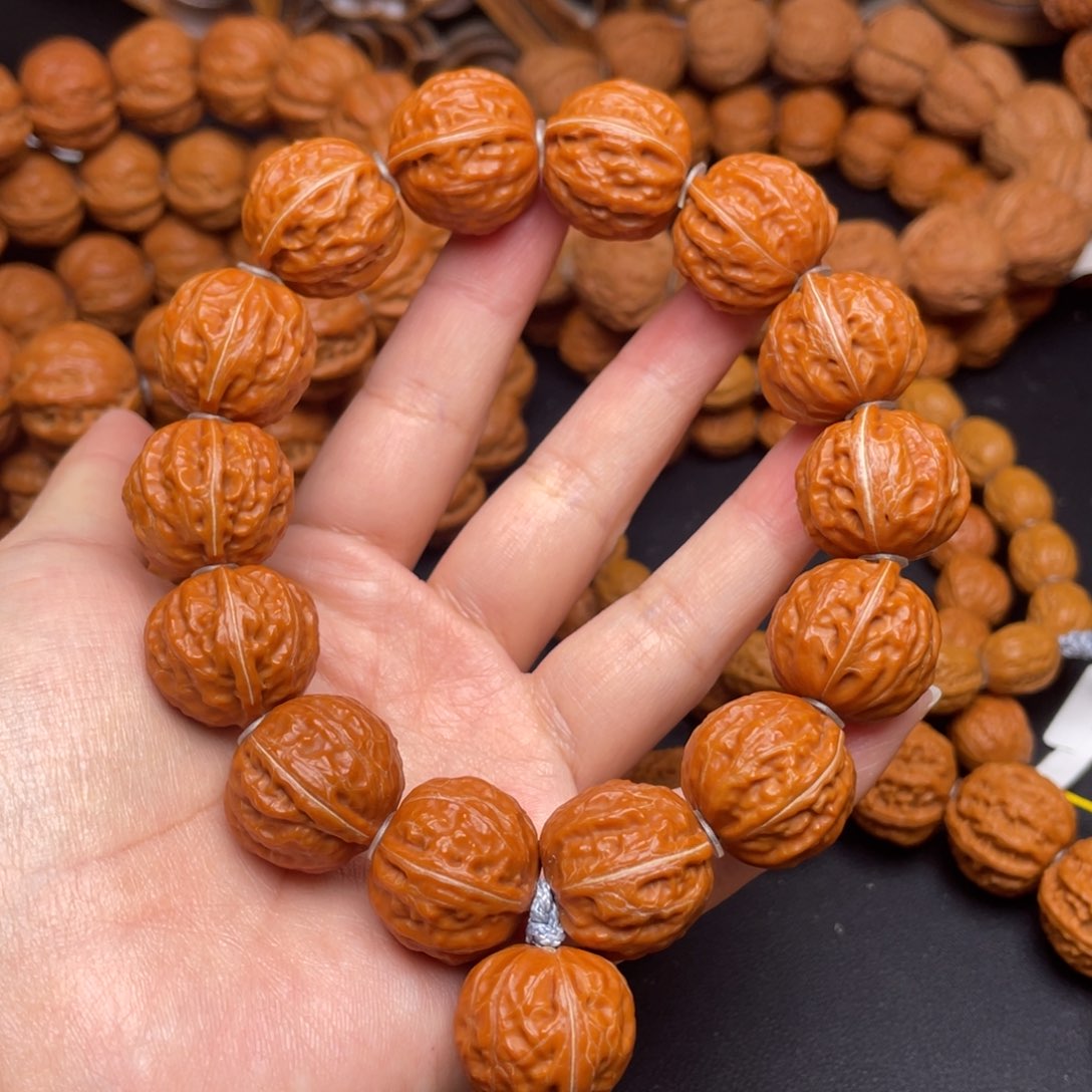 文玩核桃手串麻花八棱手持