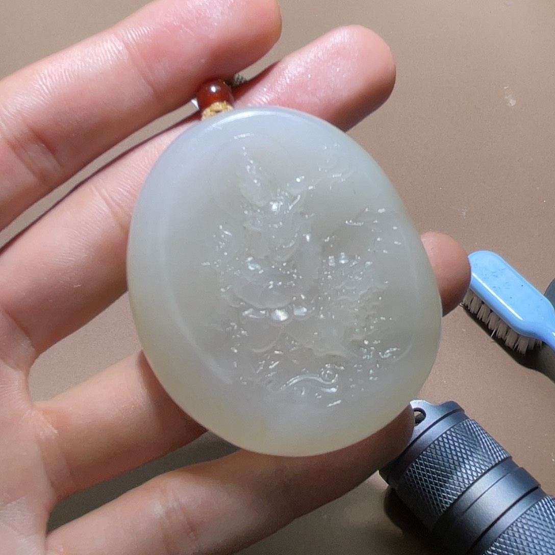 和田玉颈饰未镶嵌z6