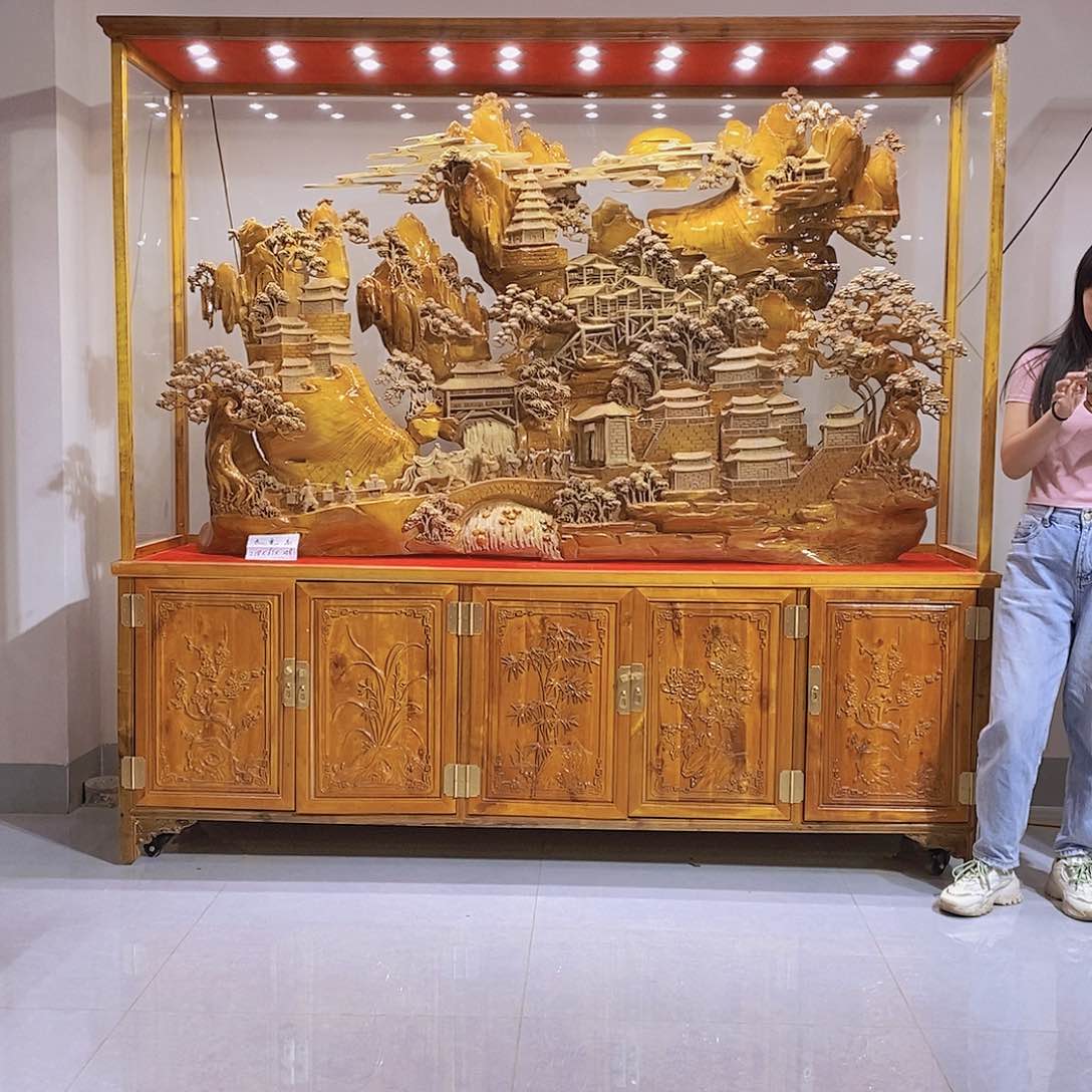 金丝楠河****司金丝楠小叶桢楠摆件