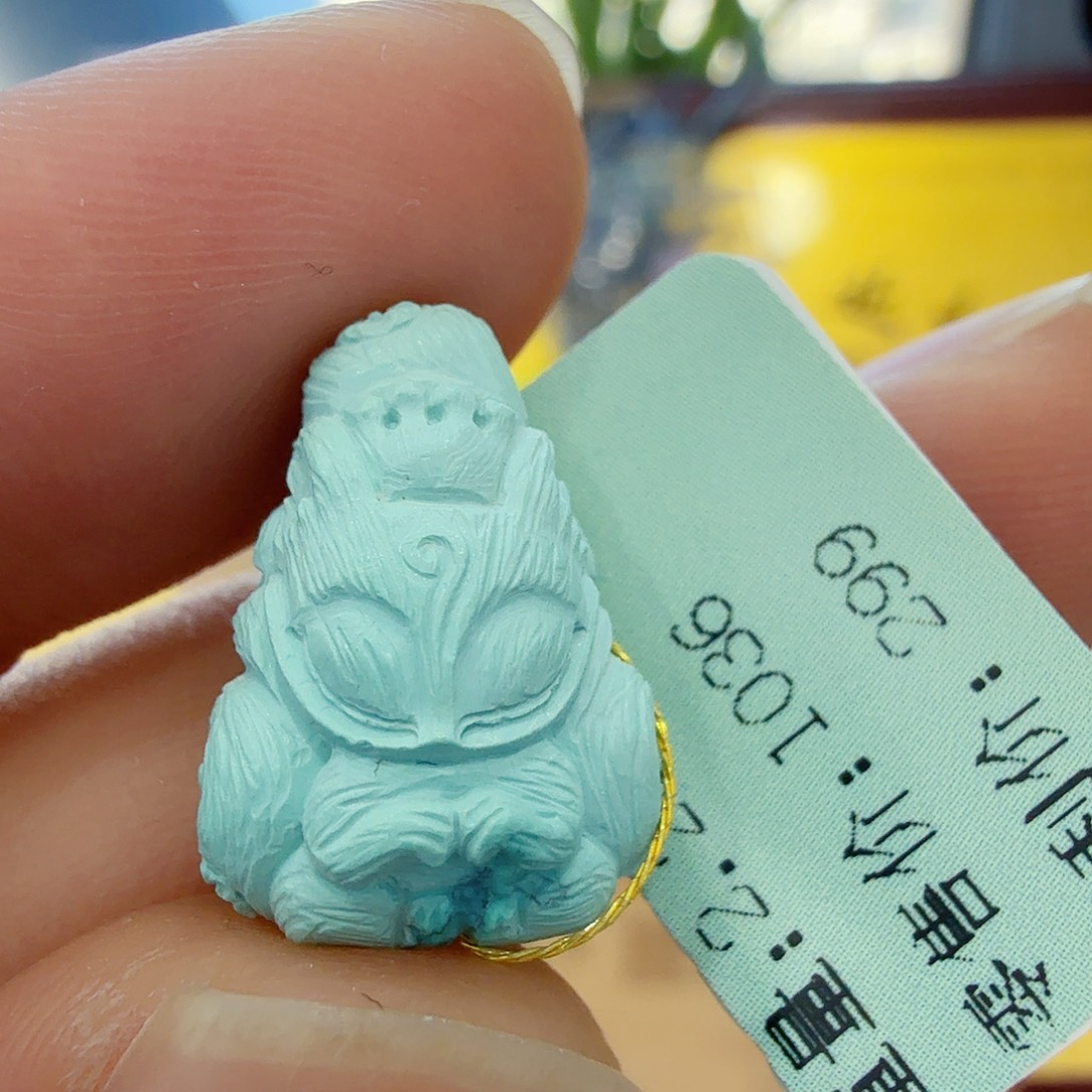 g***i绿松石未镶嵌珠宝奇石