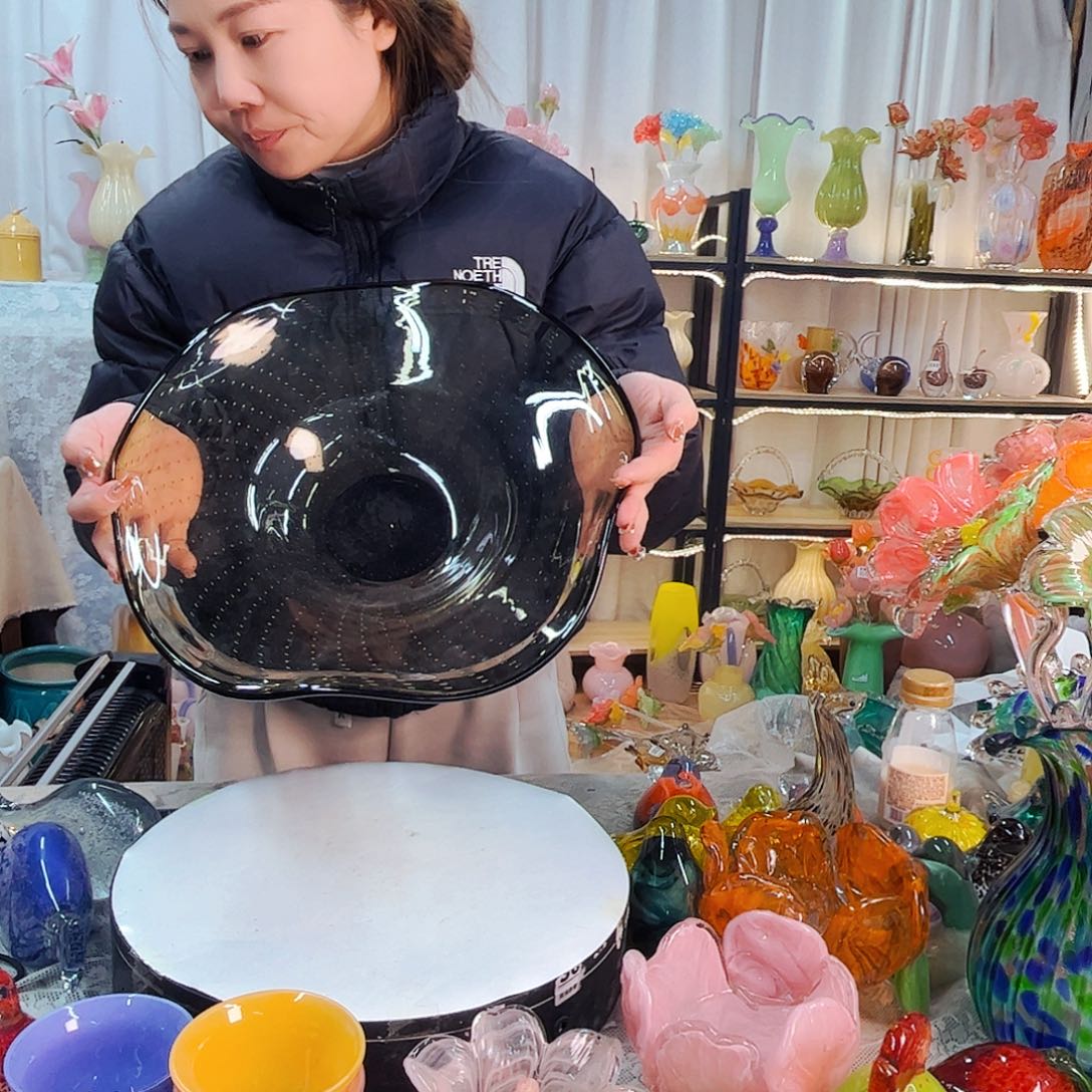 果盘家悦琉璃工艺品