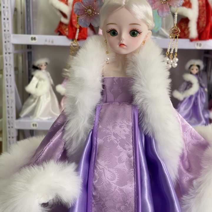 布艺漫美手工娃娃摆件礼品摆件娃娃好看