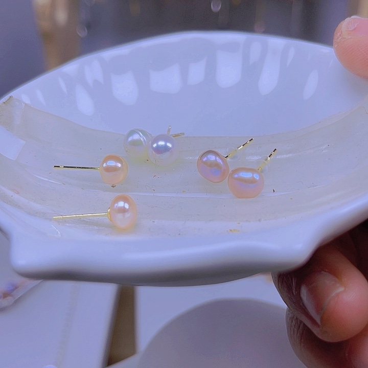 淡水珍珠手绳合金