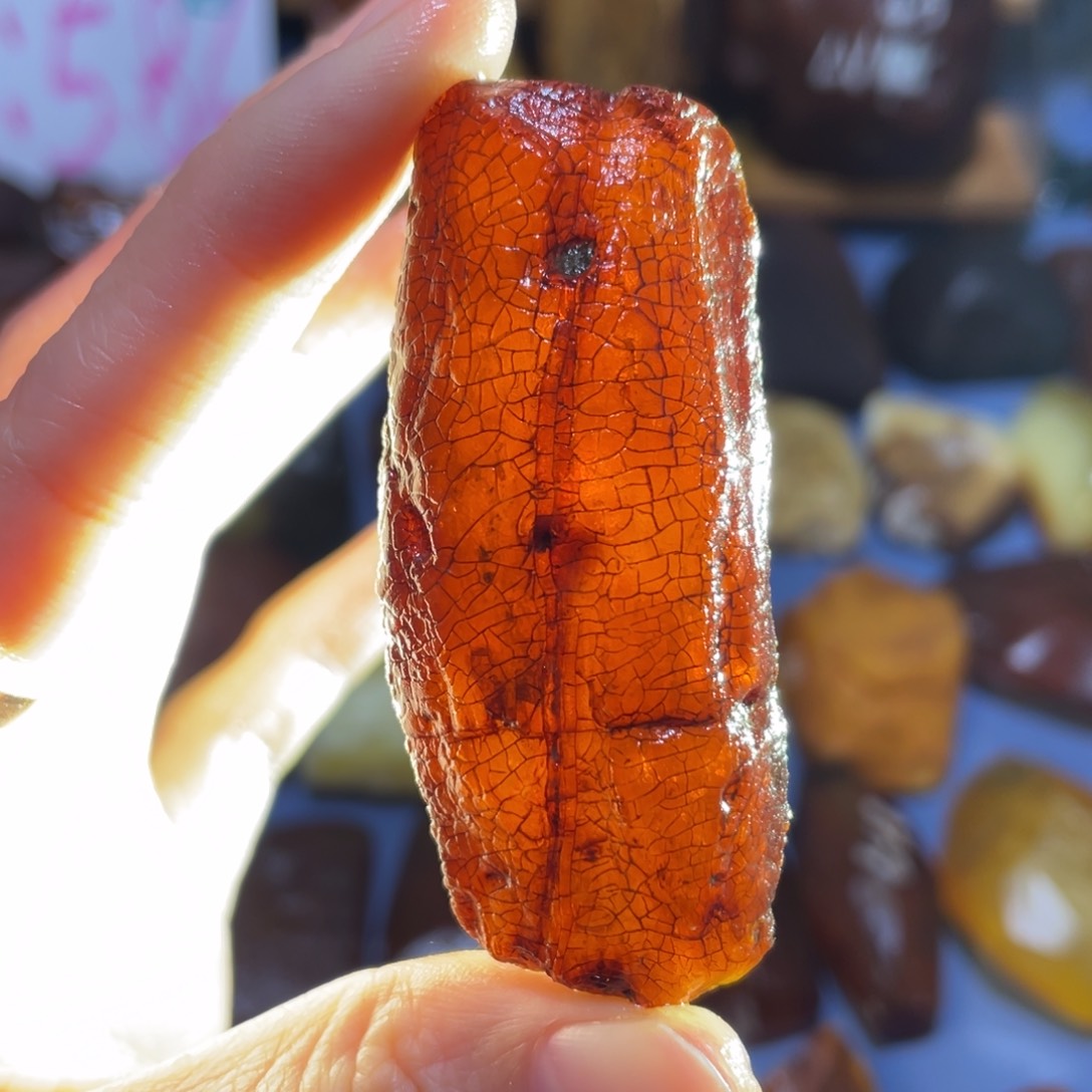 定制琥珀未镶嵌原石