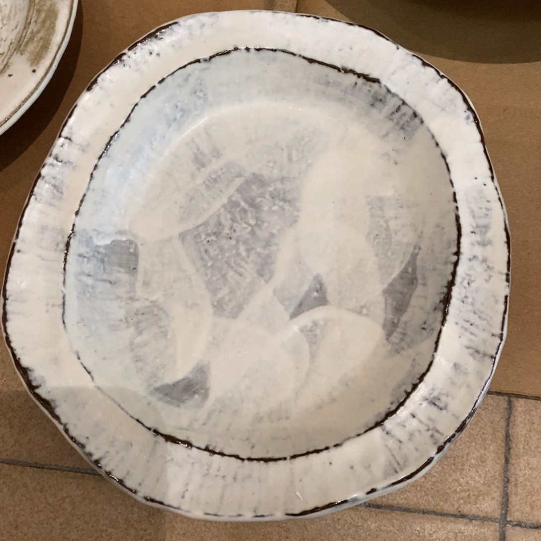 今囍陶器粗陶餐具1件