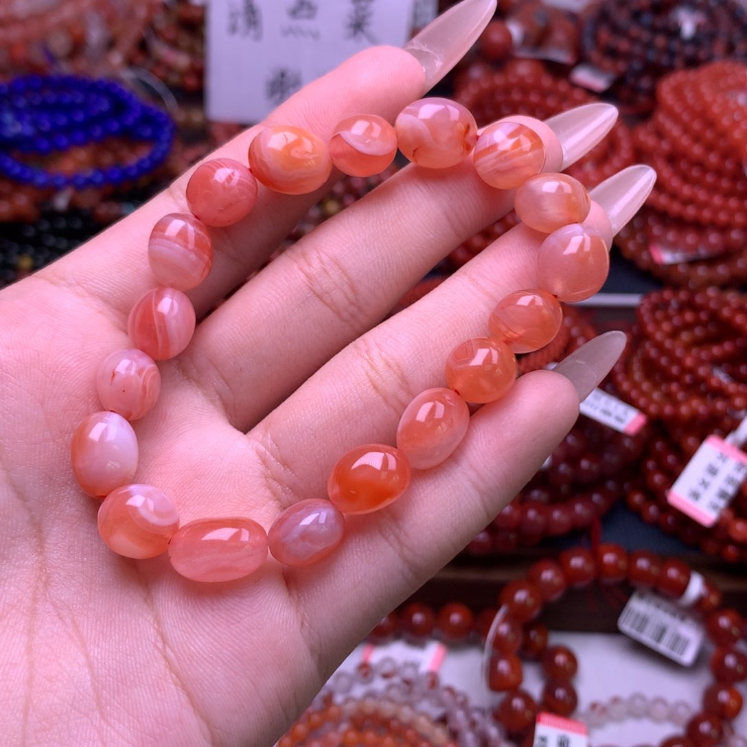 未镶嵌手链南红玛瑙21号卡9