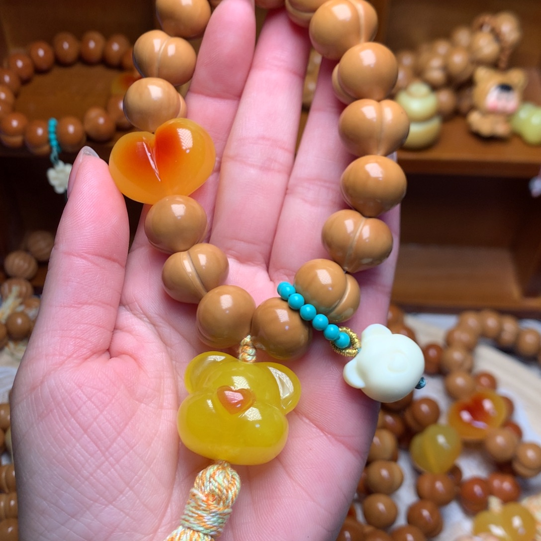 猴头核桃把件15高定定制