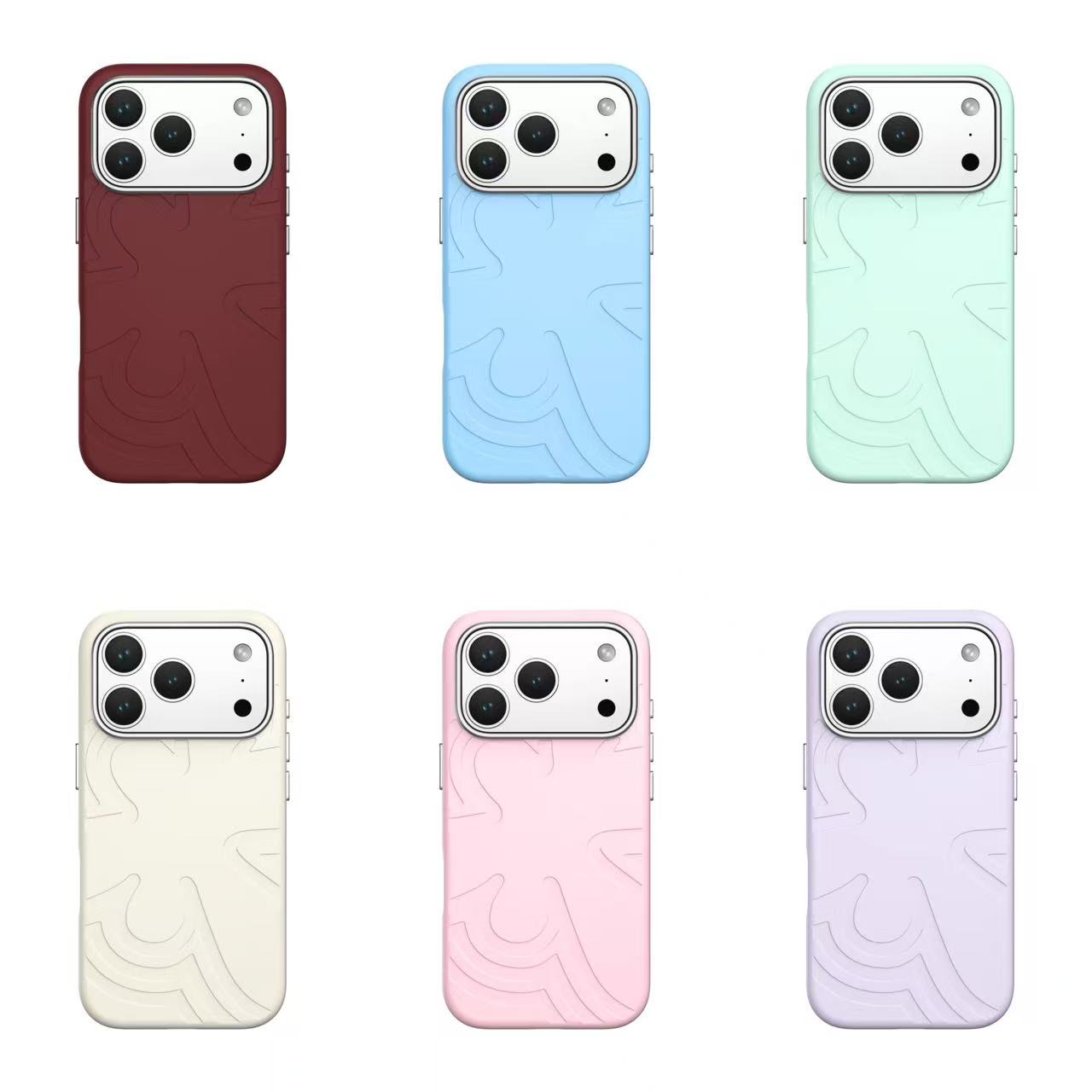 真液体硅胶磁吸全包保护套iphone17promax防摔手机壳简约百搭