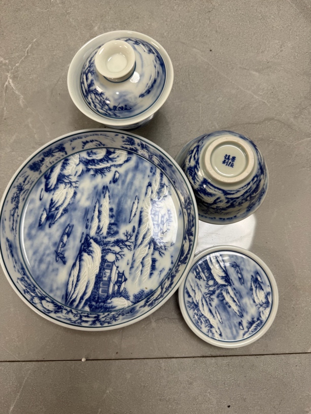 景德镇瑞雪兆丰年四件套