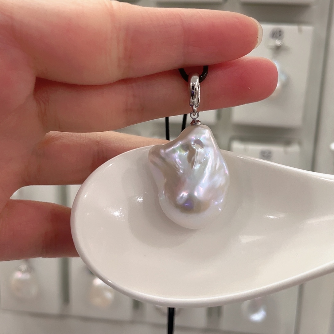 尘***3未镶嵌淡水珍珠耳坠