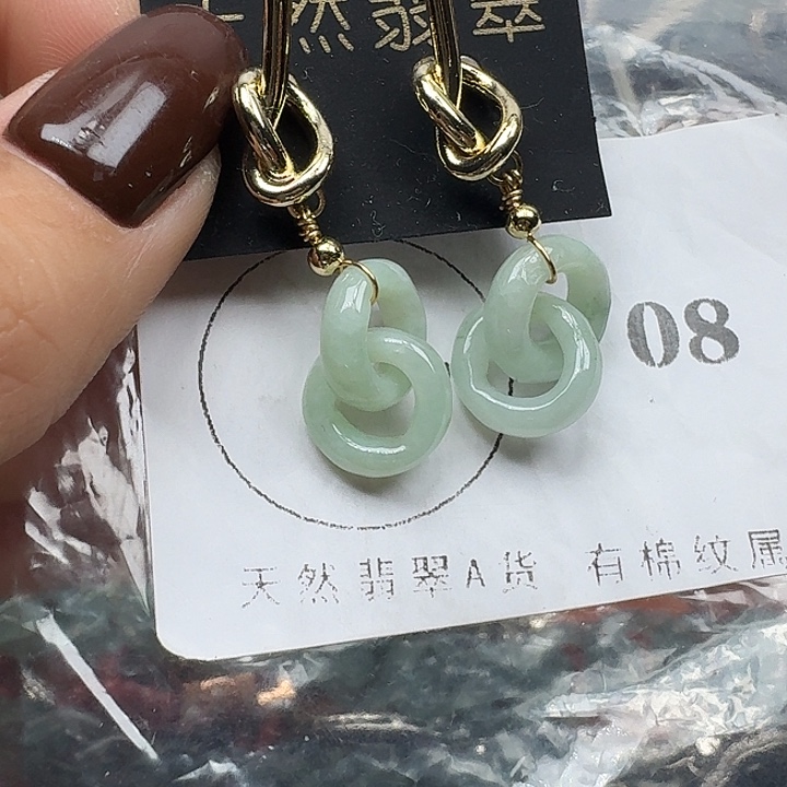 翡翠未镶嵌项链翡翠