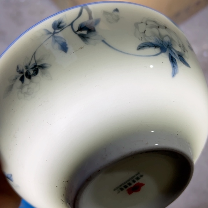 碗六寸正价木棉花一个