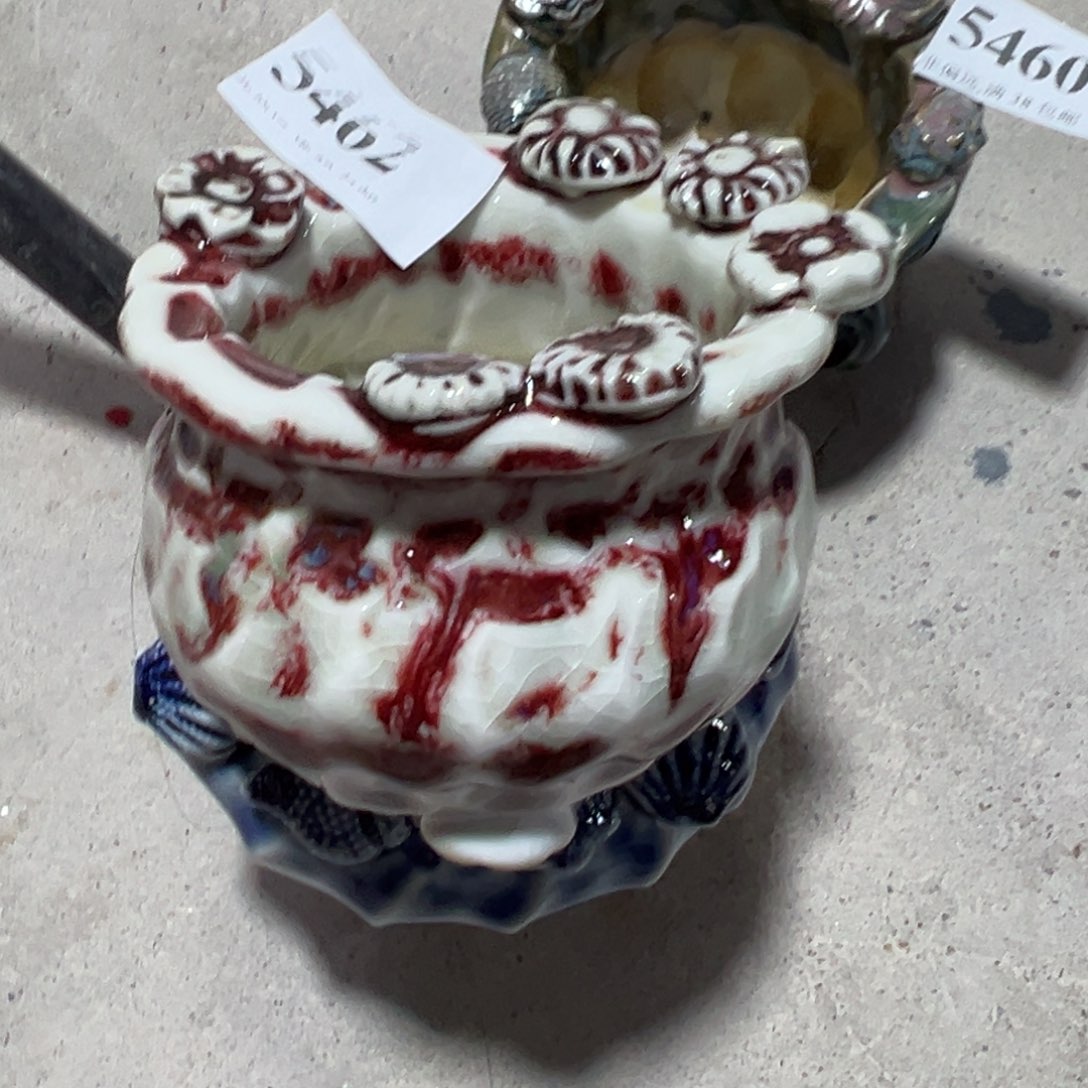 陶瓷口6 景德镇手工花盆