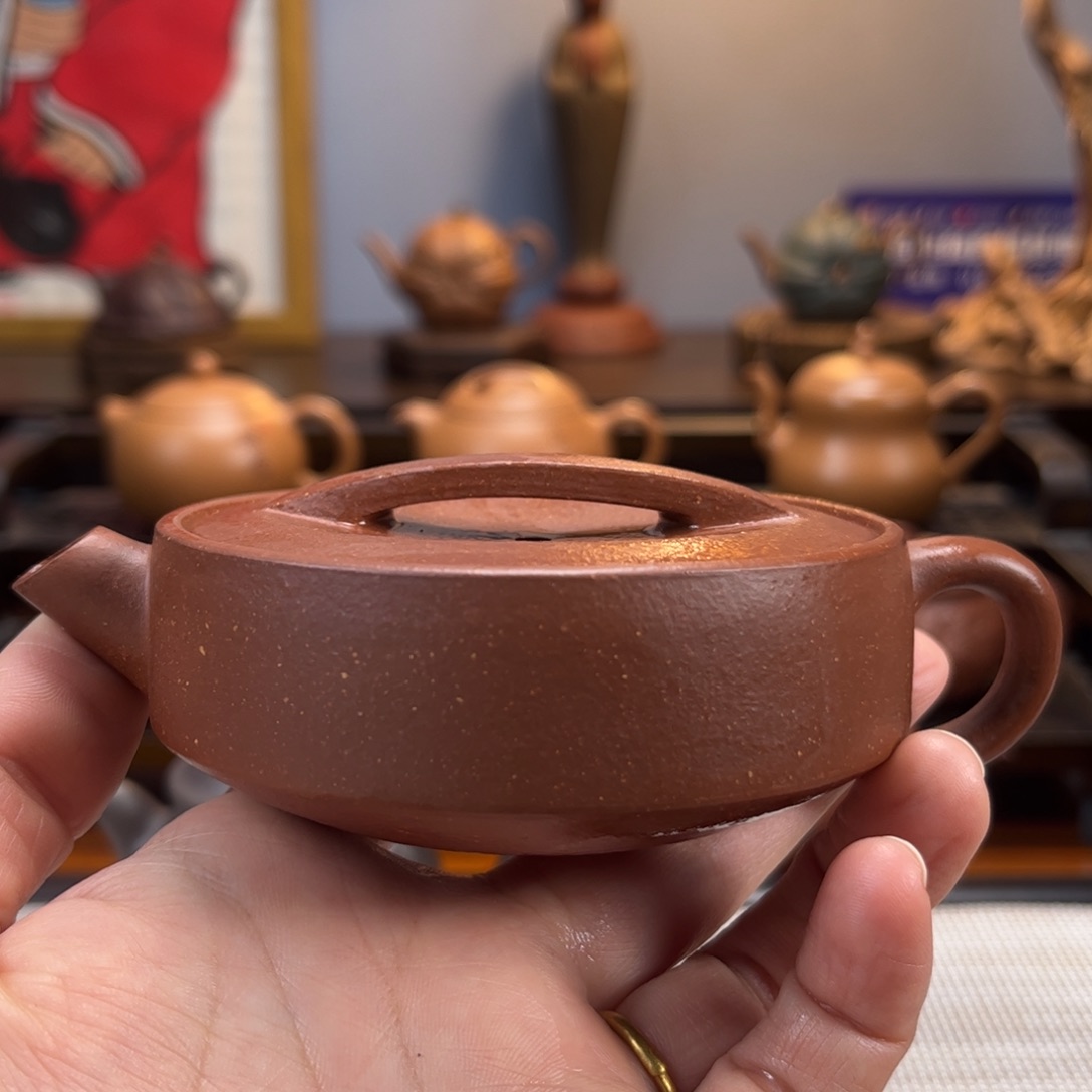 紫砂茶具半手工制作