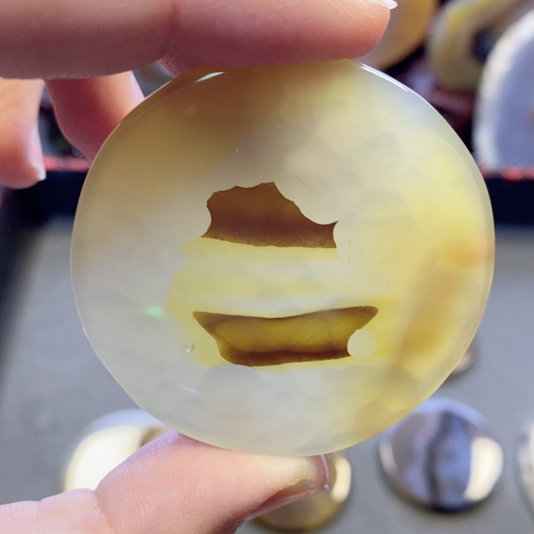 玛瑙/玉髓颈饰未镶嵌编号56