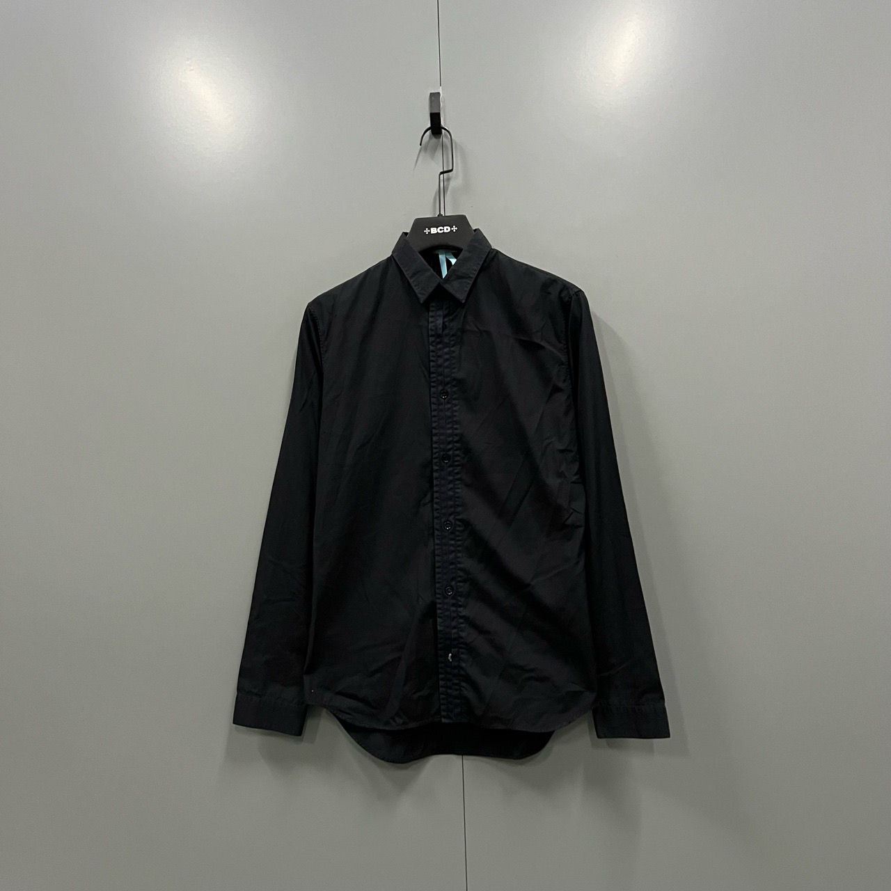 95新 DIOR/迪奥 （jp）203黑色长袖衬衫 37码/95新