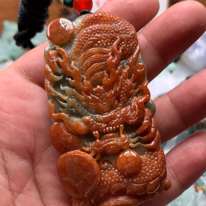 翡翠颈饰未镶嵌保真天然A货翡翠