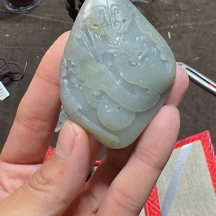 未镶嵌和田玉（糖玉）车挂