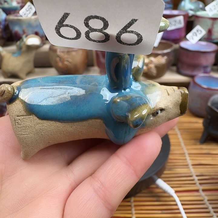 #钧瓷#原产地#矿石釉#器物之美#藏品#小摆件