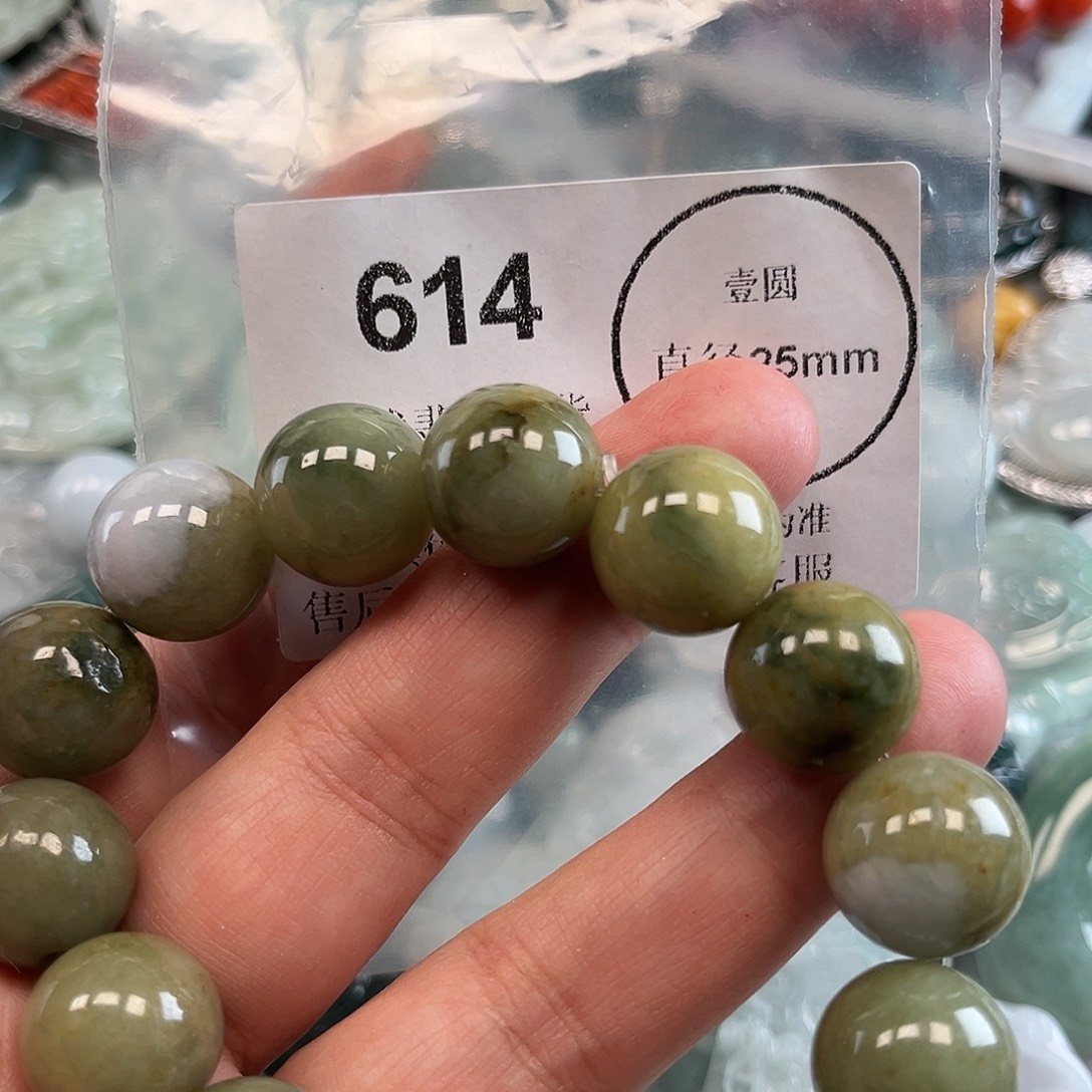 翡翠未镶嵌颈饰哈哈哈