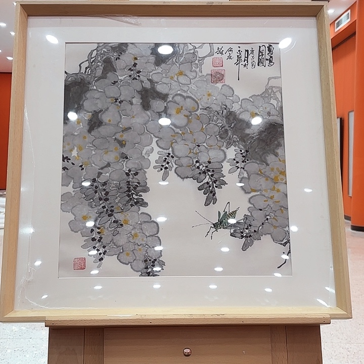 国画何虎雏老先生大黑书出书原作