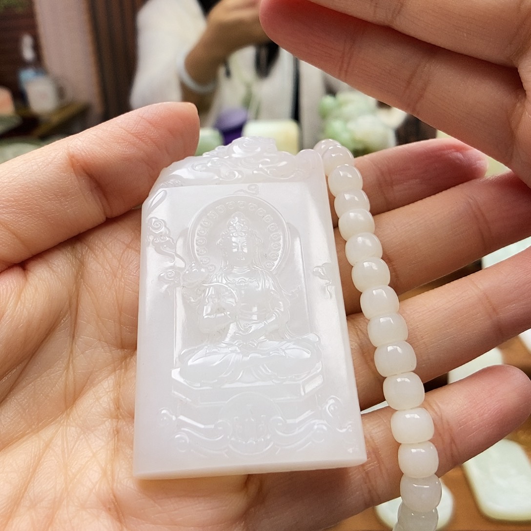 颈饰未镶嵌和田玉凤****∴