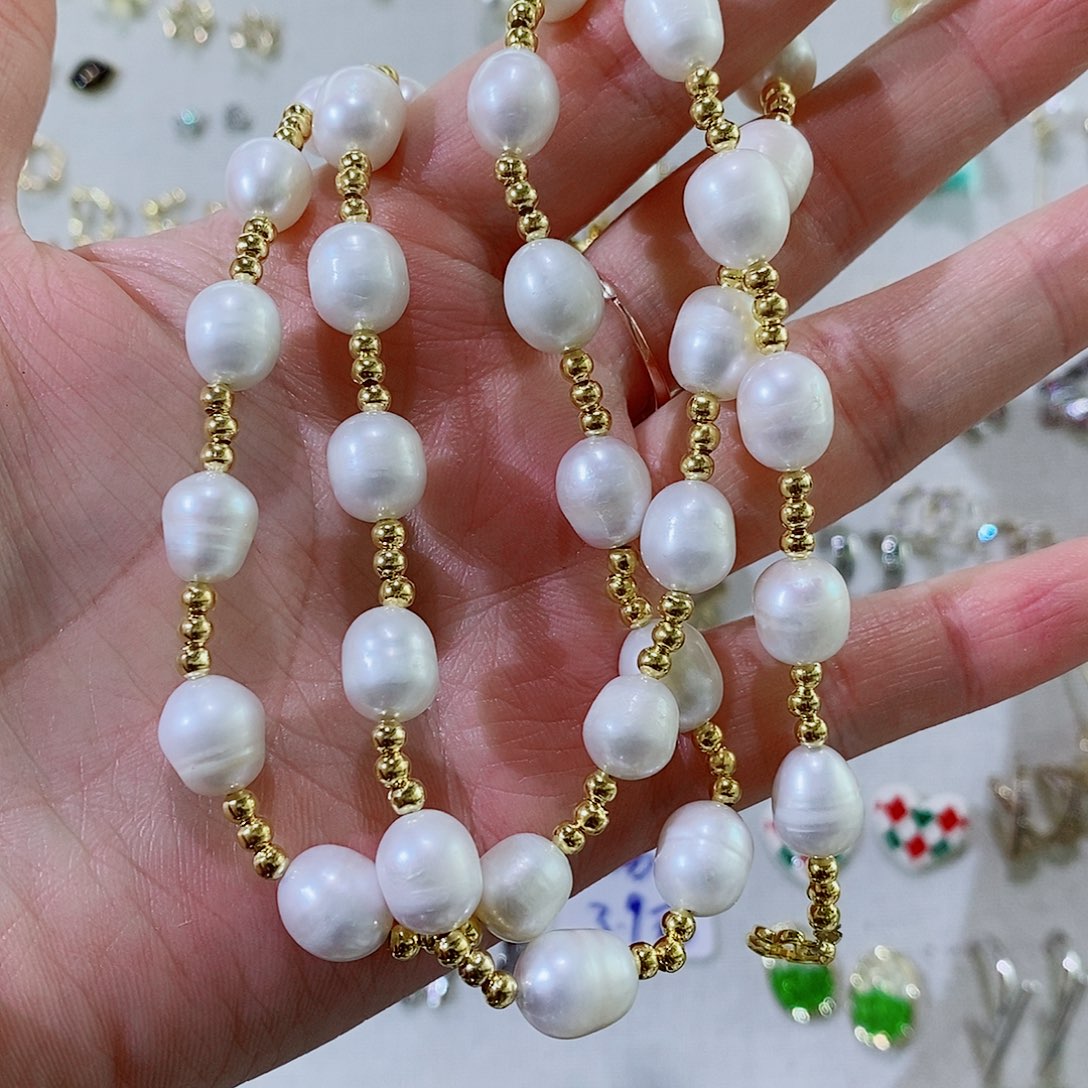 银S925镶嵌淡水珍珠耳饰