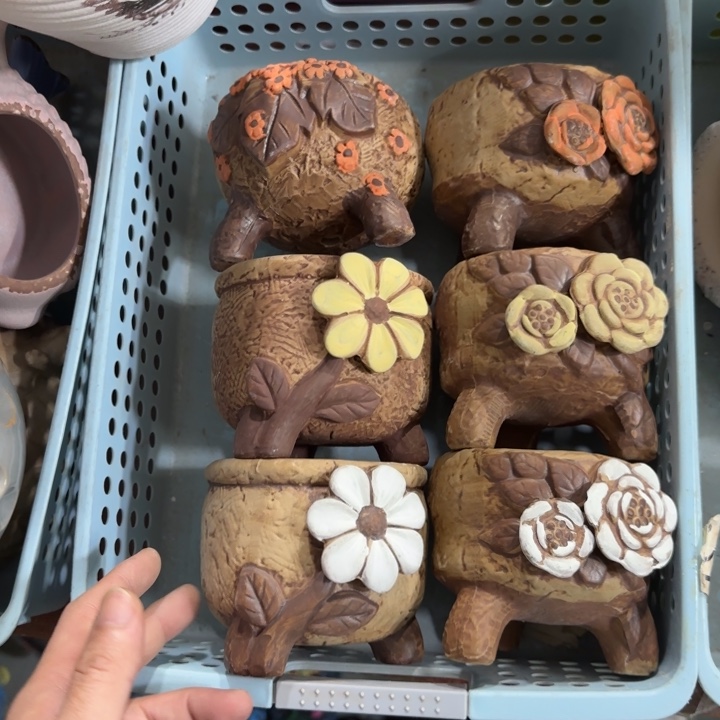 6个《所有单满15发（花盆）》9×8