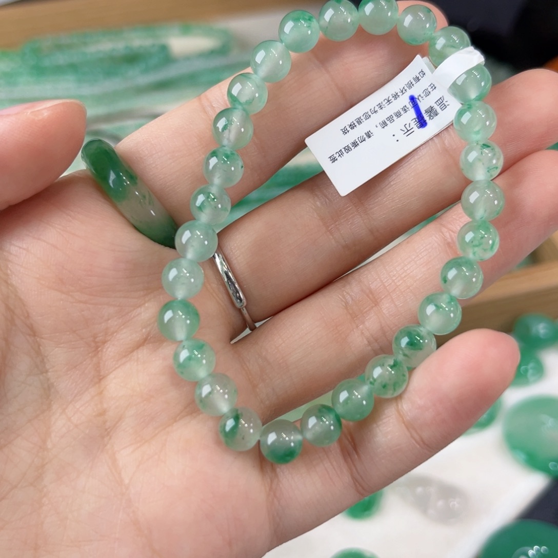 未镶嵌手串石英质玉