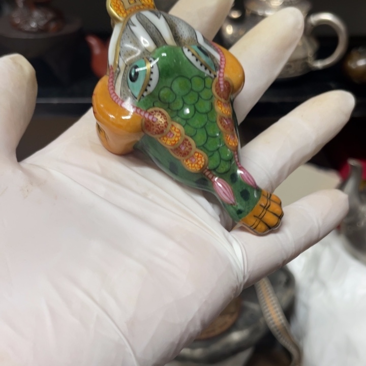 瓷中古工艺品摆件