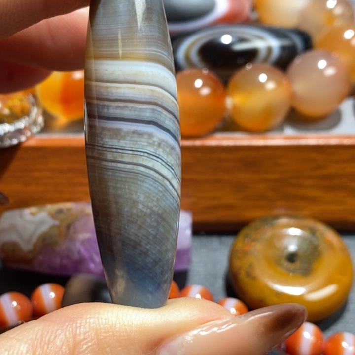 玛瑙/玉髓未镶嵌颈饰