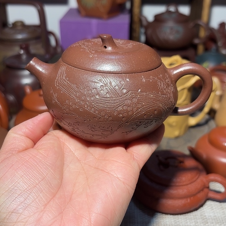 紫砂茶壶原矿宜兴紫砂