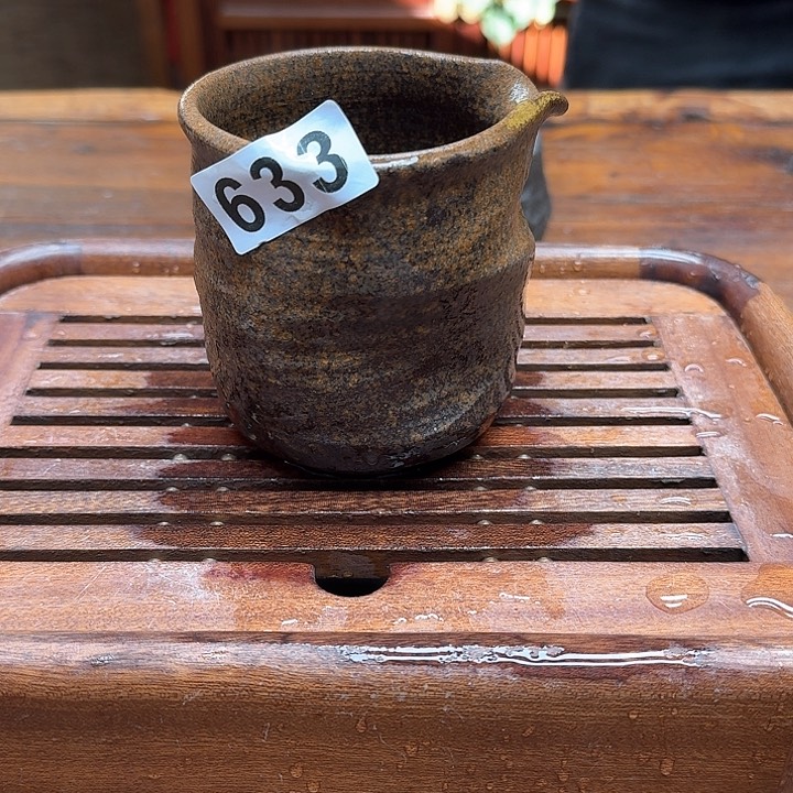 纯手工制作粗陶茶具