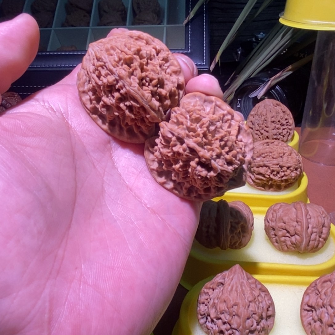 ****️文玩核桃把件43+满天星精品对