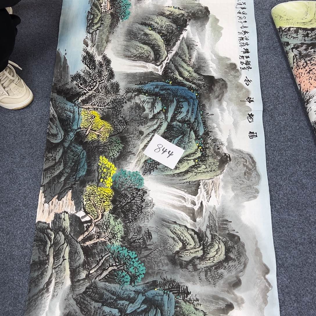 国画国画作品宣纸纯手绘