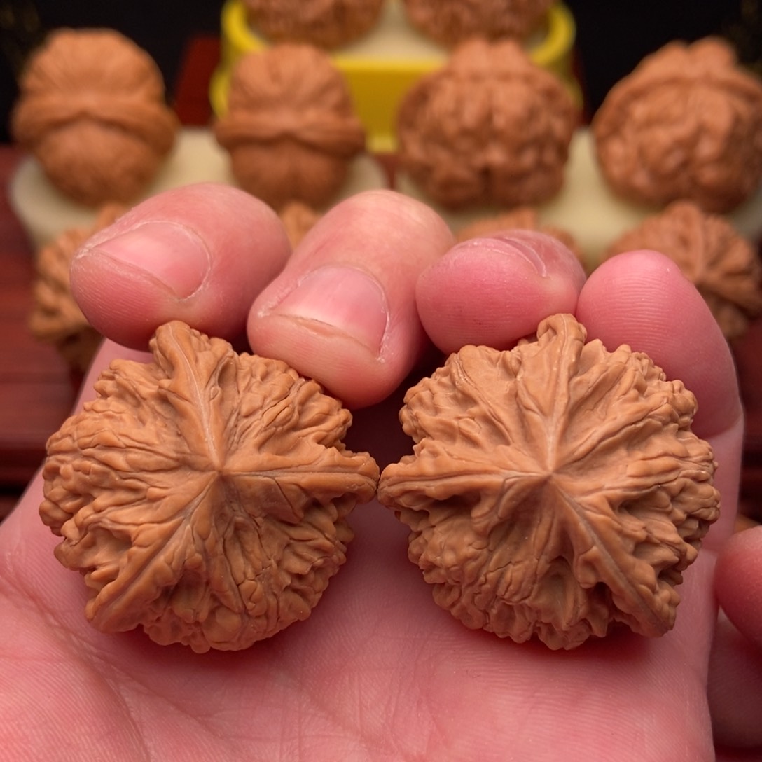 桃核把件御龙粗筋三棱34